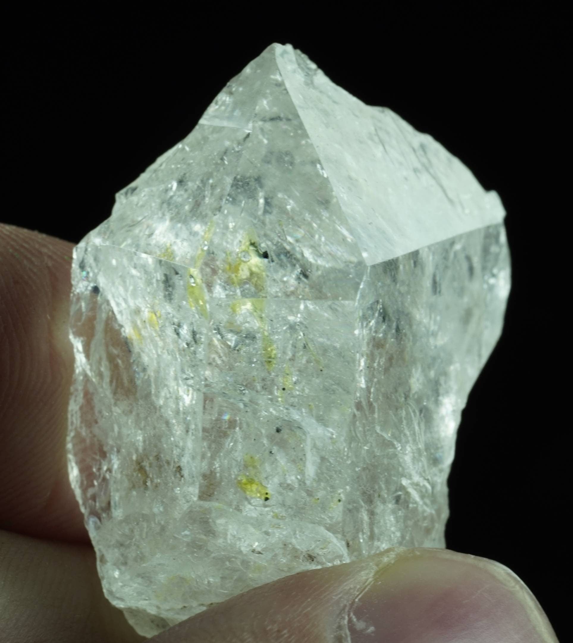 ARSAA GEMS AND MINERALSAesthetic fine quality beautiful UV reactive petroleum quartz crystal from Balochistan Pakistan, weight 15.9 grams - Premium  from ARSAA GEMS AND MINERALS - Just $75.00! Shop now at ARSAA GEMS AND MINERALS