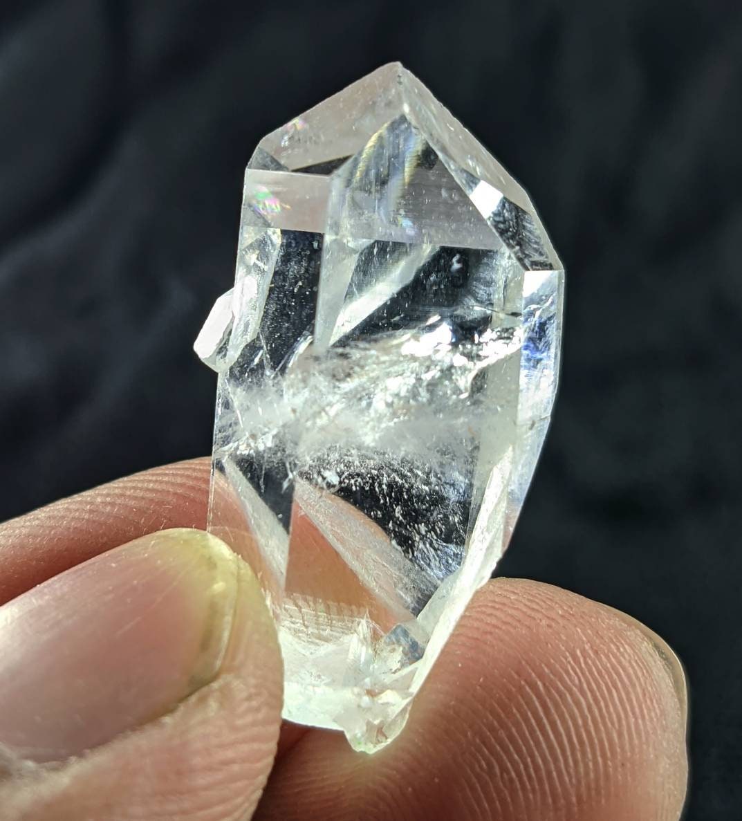 ARSAA GEMS AND MINERALSNatural fine quality beautiful 6 grams clear terminated quartz cluster from Balochistan Pakistan - Premium  from ARSAA GEMS AND MINERALS - Just $20.00! Shop now at ARSAA GEMS AND MINERALS
