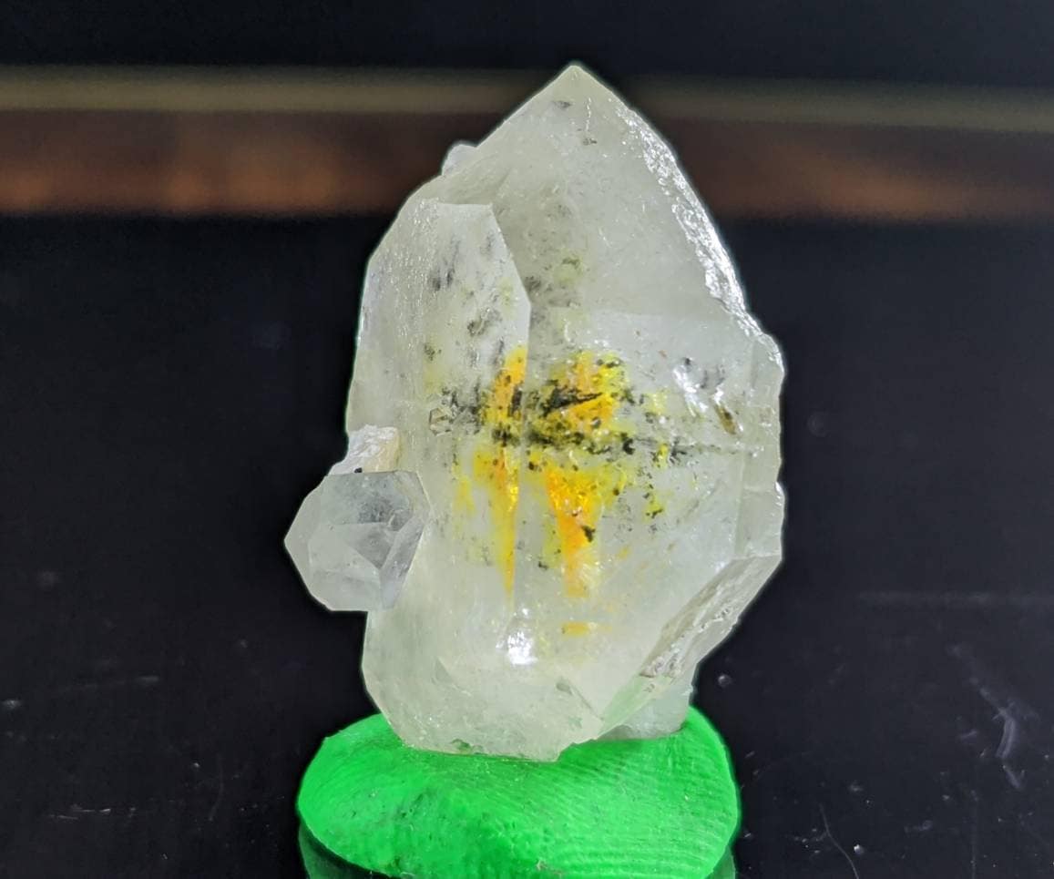 ARSAA GEMS AND MINERALSAesthetic fine quality beautiful terminated UV reactive petroleum quartz crystal from Balochistan Pakistan, weight 7.8 grams - Premium  from ARSAA GEMS AND MINERALS - Just $120.00! Shop now at ARSAA GEMS AND MINERALS