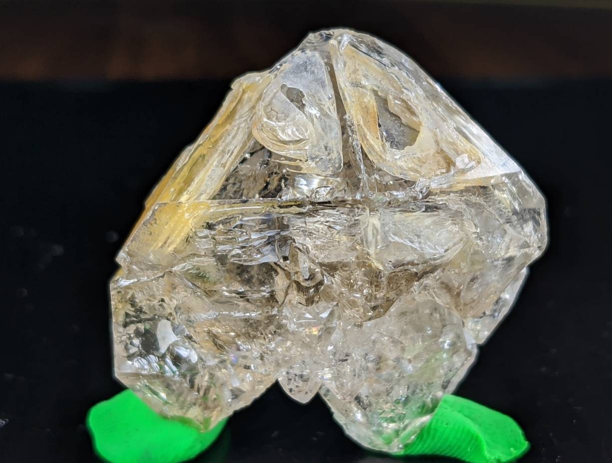 ARSAA GEMS AND MINERALSNatural fine quality aesthetic 26.8 grams terminated clay included Window Quartz cluster from Pakistan - Premium  from ARSAA GEMS AND MINERALS - Just $40.00! Shop now at ARSAA GEMS AND MINERALS