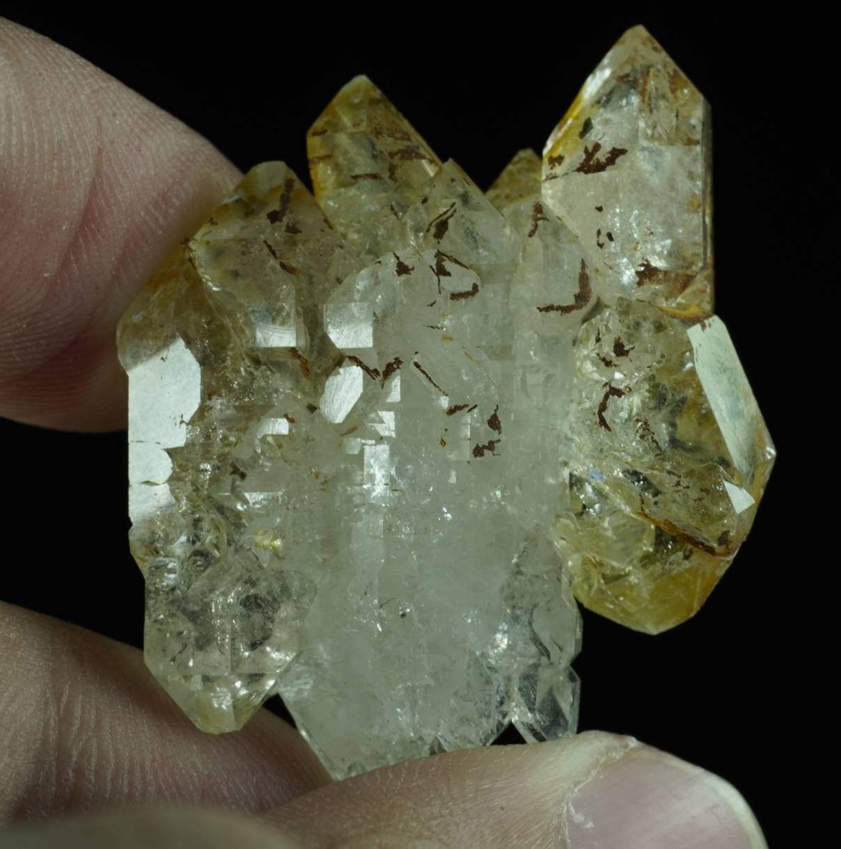ARSAA GEMS AND MINERALSNatural fine quality aesthetic 15.6 grams terminated clay included Window Quartz cluster from Pakistan - Premium  from ARSAA GEMS AND MINERALS - Just $35.00! Shop now at ARSAA GEMS AND MINERALS