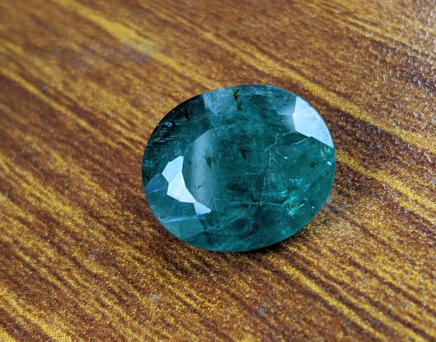 ARSAA GEMS AND MINERALSTop Quality beautiful natural 7.5 carats faceted oval shape grandidierite gem - Premium  from ARSAA GEMS AND MINERALS - Just $20.00! Shop now at ARSAA GEMS AND MINERALS