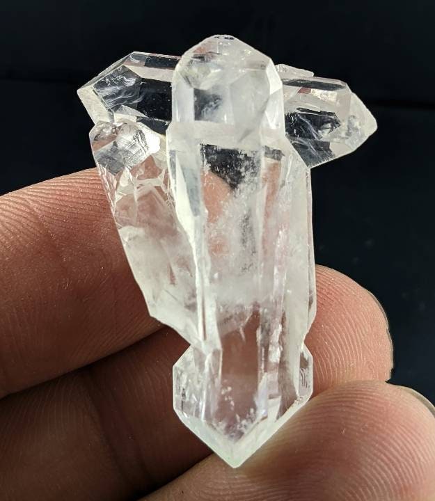 ARSAA GEMS AND MINERALSNatural fine quality beautiful 9.8 grams clear terminated quartz cluster from Balochistan Pakistan - Premium  from ARSAA GEMS AND MINERALS - Just $20.00! Shop now at ARSAA GEMS AND MINERALS