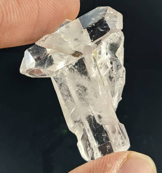 ARSAA GEMS AND MINERALSNatural fine quality beautiful 9.8 grams clear terminated quartz cluster from Balochistan Pakistan - Premium  from ARSAA GEMS AND MINERALS - Just $20.00! Shop now at ARSAA GEMS AND MINERALS