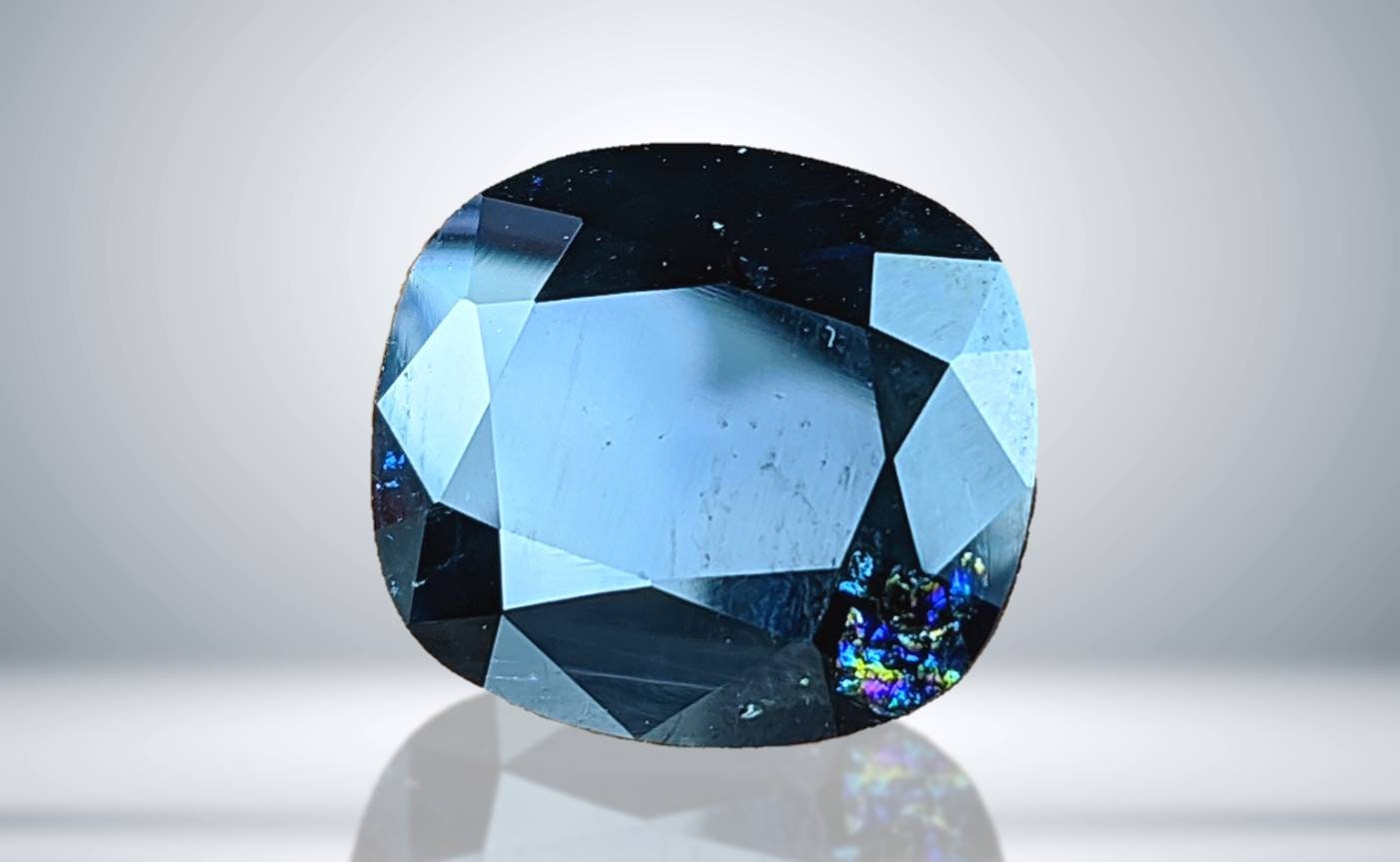 ARSAA GEMS AND MINERALSNatural fine quality beautiful 9.5 carats faceted radiant shape dark blue tourmaline gem - Premium  from ARSAA GEMS AND MINERALS - Just $90.00! Shop now at ARSAA GEMS AND MINERALS