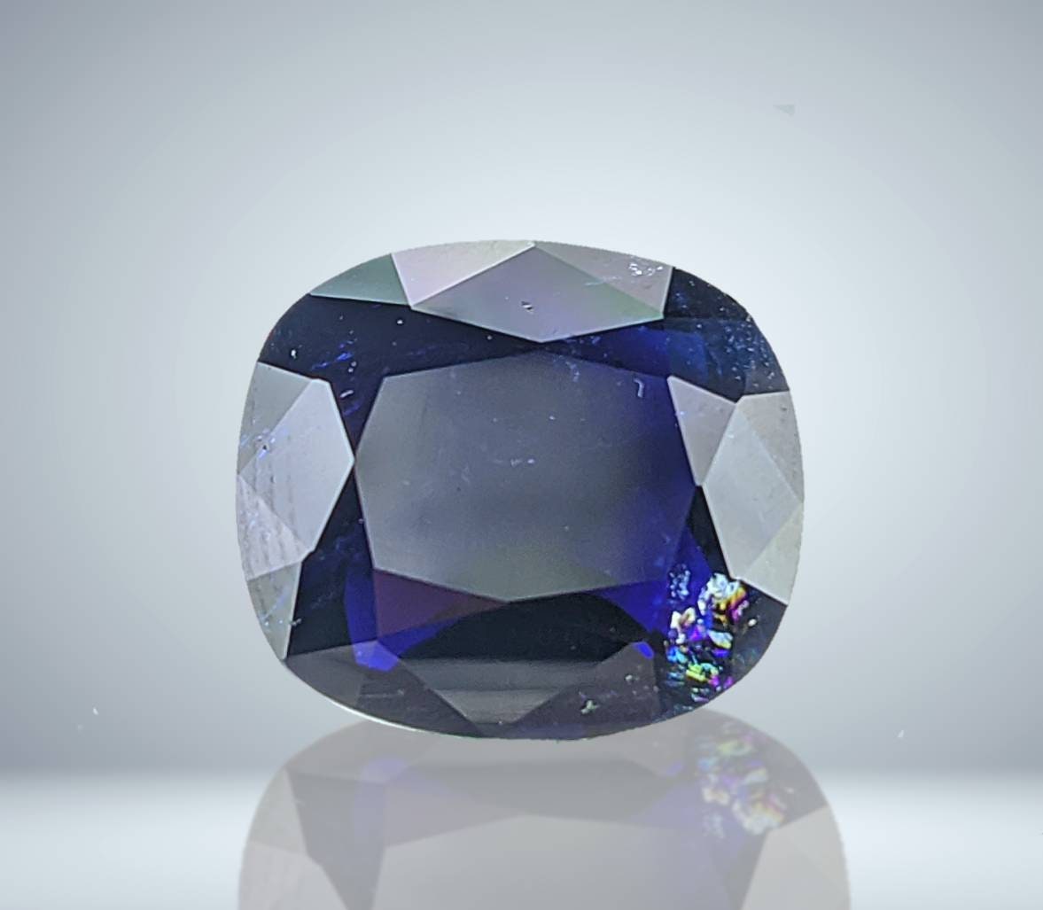 ARSAA GEMS AND MINERALSNatural fine quality beautiful 9.5 carats faceted radiant shape dark blue tourmaline gem - Premium  from ARSAA GEMS AND MINERALS - Just $90.00! Shop now at ARSAA GEMS AND MINERALS