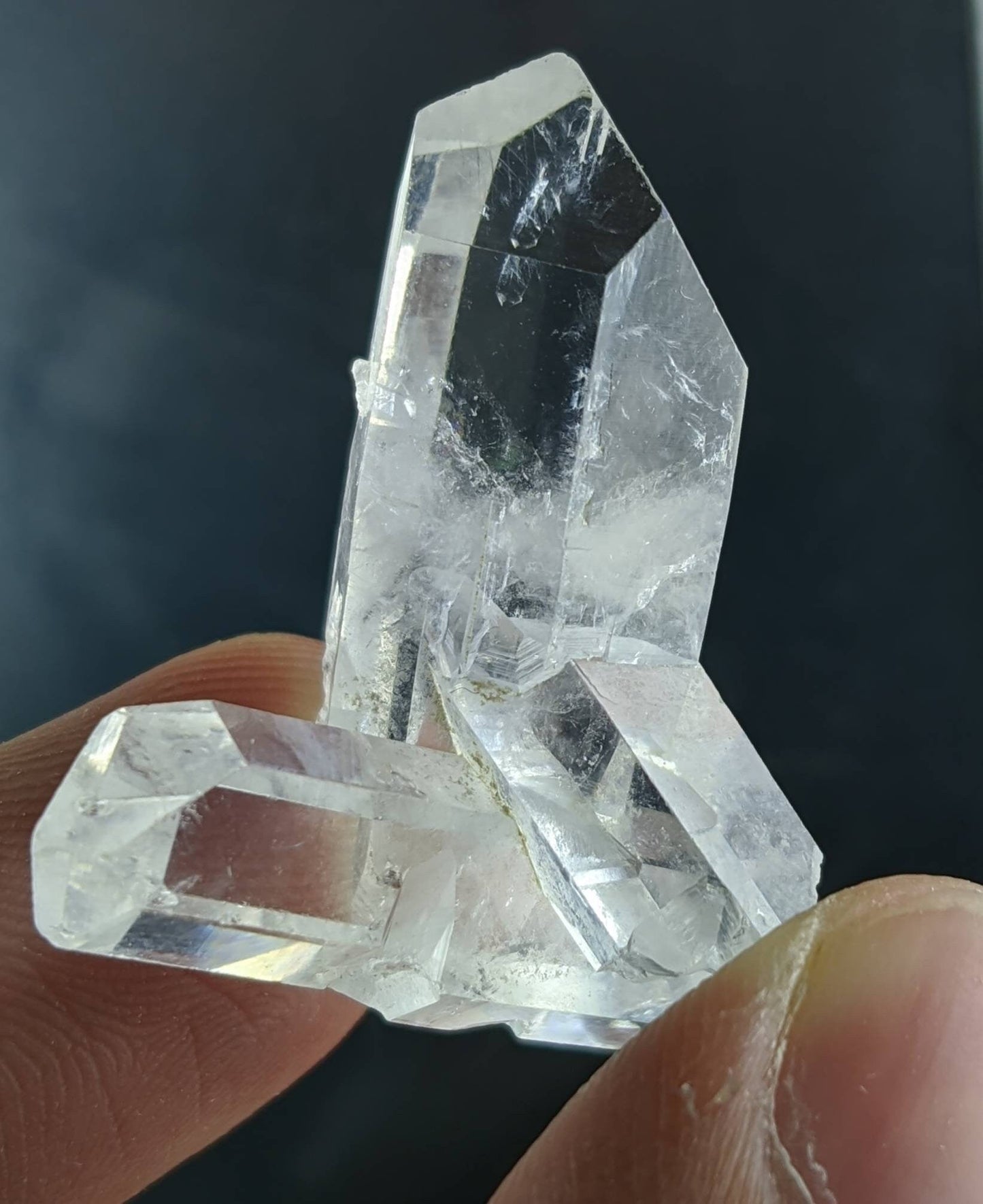 ARSAA GEMS AND MINERALSNatural fine quality beautiful 10 grams clear terminated quartz cluster from Balochistan Pakistan - Premium  from ARSAA GEMS AND MINERALS - Just $20.00! Shop now at ARSAA GEMS AND MINERALS