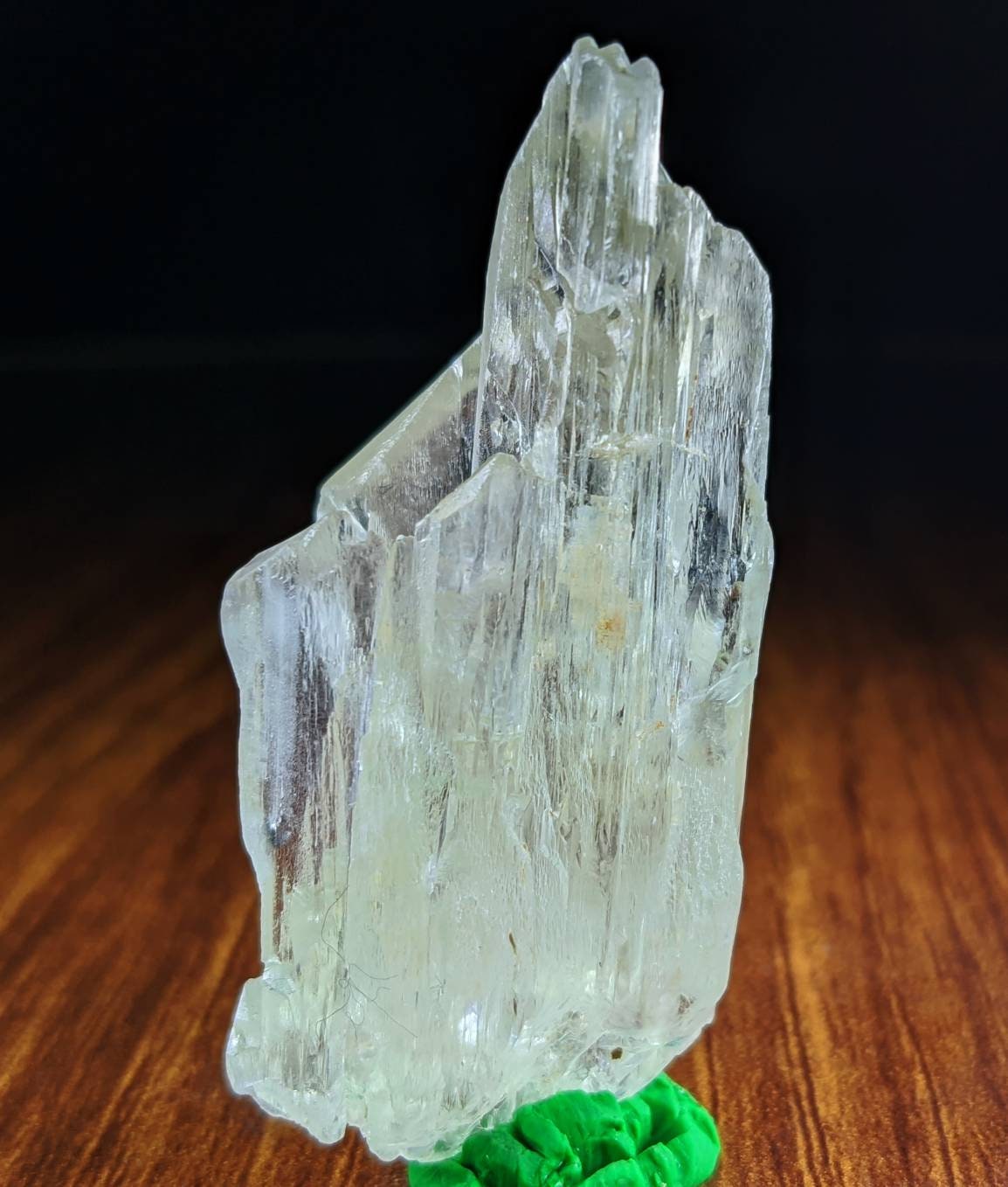 ARSAA GEMS AND MINERALSNatural fine quality aesthetic 27.5 grams yellow colors clear lustrous etched kunzite crystal from Afghanistan - Premium  from ARSAA GEMS AND MINERALS - Just $30.00! Shop now at ARSAA GEMS AND MINERALS