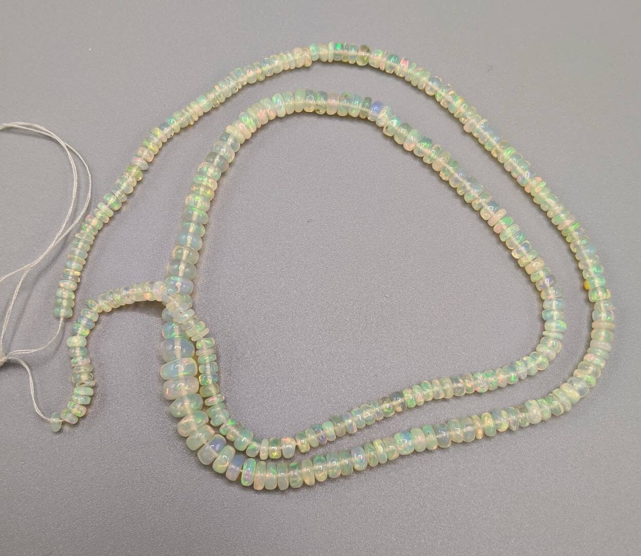 ARSAA GEMS AND MINERALSFine quality aesthetic opal beads strand, weight 9.5 grams from Ethiopia - Premium  from ARSAA GEMS AND MINERALS - Just $80.00! Shop now at ARSAA GEMS AND MINERALS