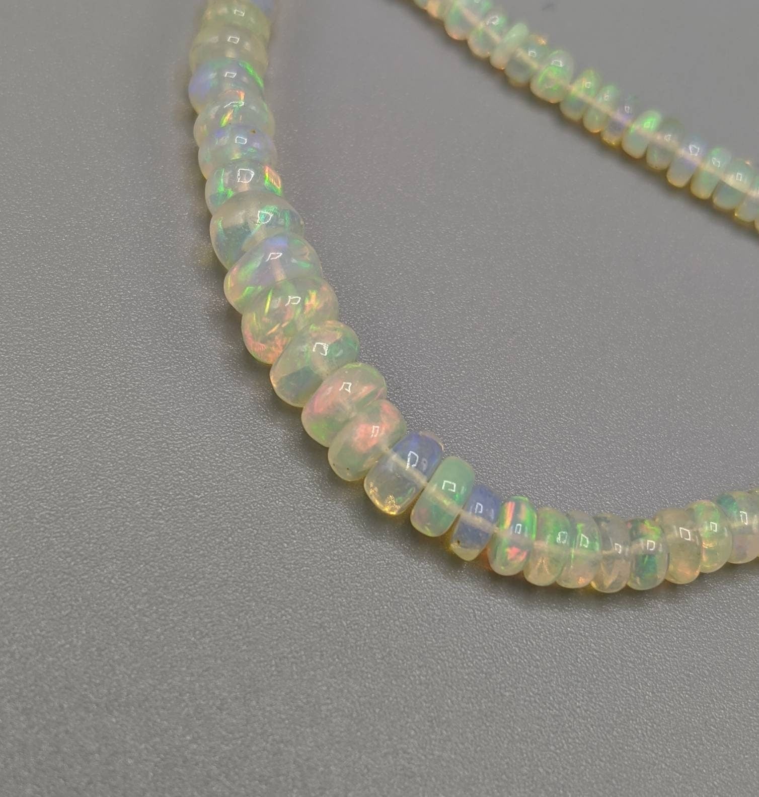 ARSAA GEMS AND MINERALSFine quality aesthetic opal beads strand, weight 9.5 grams from Ethiopia - Premium  from ARSAA GEMS AND MINERALS - Just $80.00! Shop now at ARSAA GEMS AND MINERALS