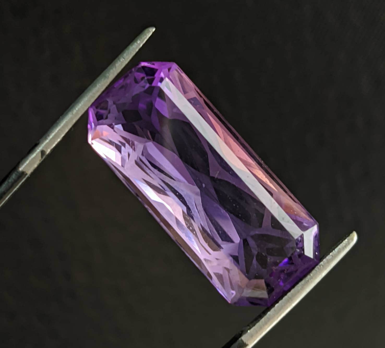 ARSAA GEMS AND MINERALSNatural fine quality beautiful 15.5 carats purple color AAA clarity faceted amethyst gem - Premium  from ARSAA GEMS AND MINERALS - Just $30.00! Shop now at ARSAA GEMS AND MINERALS
