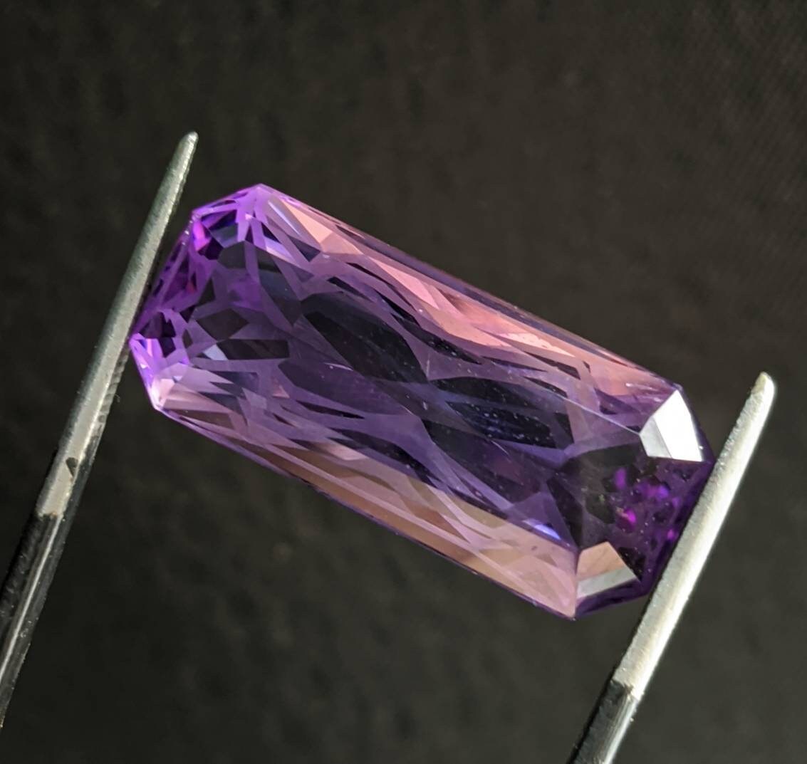 ARSAA GEMS AND MINERALSNatural fine quality beautiful 15.5 carats purple color AAA clarity faceted amethyst gem - Premium  from ARSAA GEMS AND MINERALS - Just $30.00! Shop now at ARSAA GEMS AND MINERALS