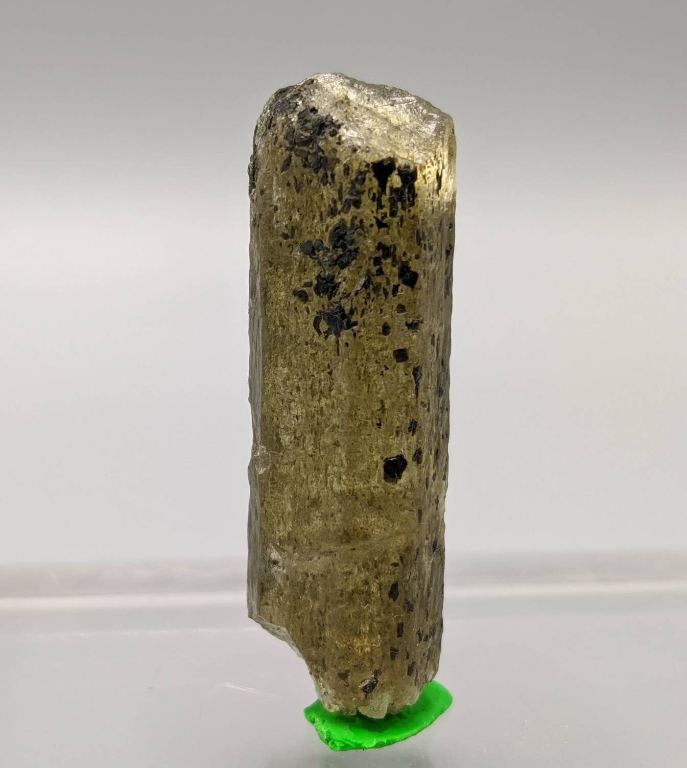 ARSAA GEMS AND MINERALSNatural fine quality beautiful 12 grams green scapolite crystal - Premium  from ARSAA GEMS AND MINERALS - Just $40.00! Shop now at ARSAA GEMS AND MINERALS