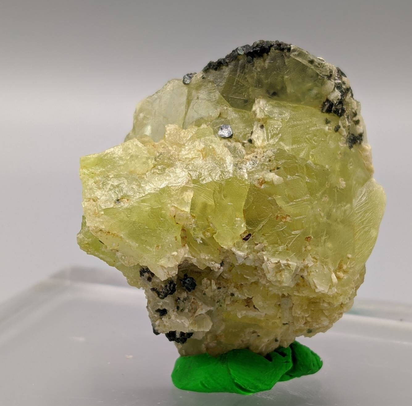ARSAA GEMS AND MINERALSGreen rare natural sphene titanite crystal from Mohmand Agency KPK Pakistan, weight 29 grams - Premium  from ARSAA GEMS AND MINERALS - Just $40.00! Shop now at ARSAA GEMS AND MINERALS