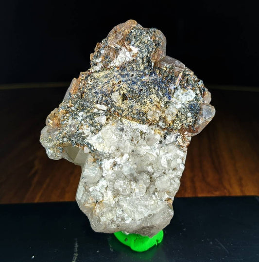 ARSAA GEMS AND MINERALSRutile var Sagenite with grey quartz beautiful crystal from Zagi mountain KP Pakistan, 89 grams - Premium  from ARSAA GEMS AND MINERALS - Just $45.00! Shop now at ARSAA GEMS AND MINERALS