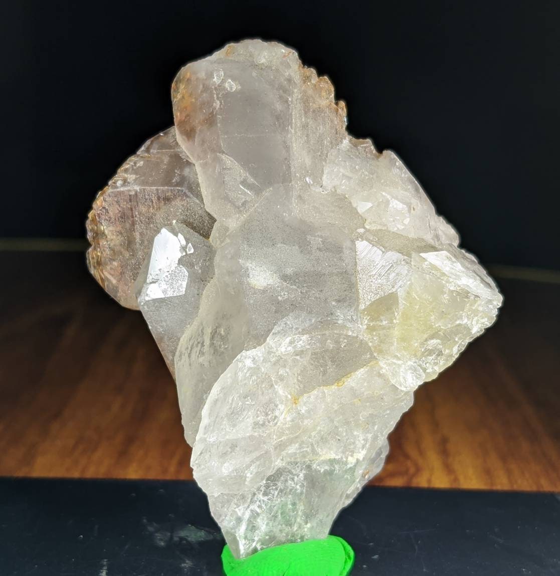ARSAA GEMS AND MINERALSRutile var Sagenite with grey quartz beautiful crystal from Zagi mountain KP Pakistan, 89 grams - Premium  from ARSAA GEMS AND MINERALS - Just $45.00! Shop now at ARSAA GEMS AND MINERALS