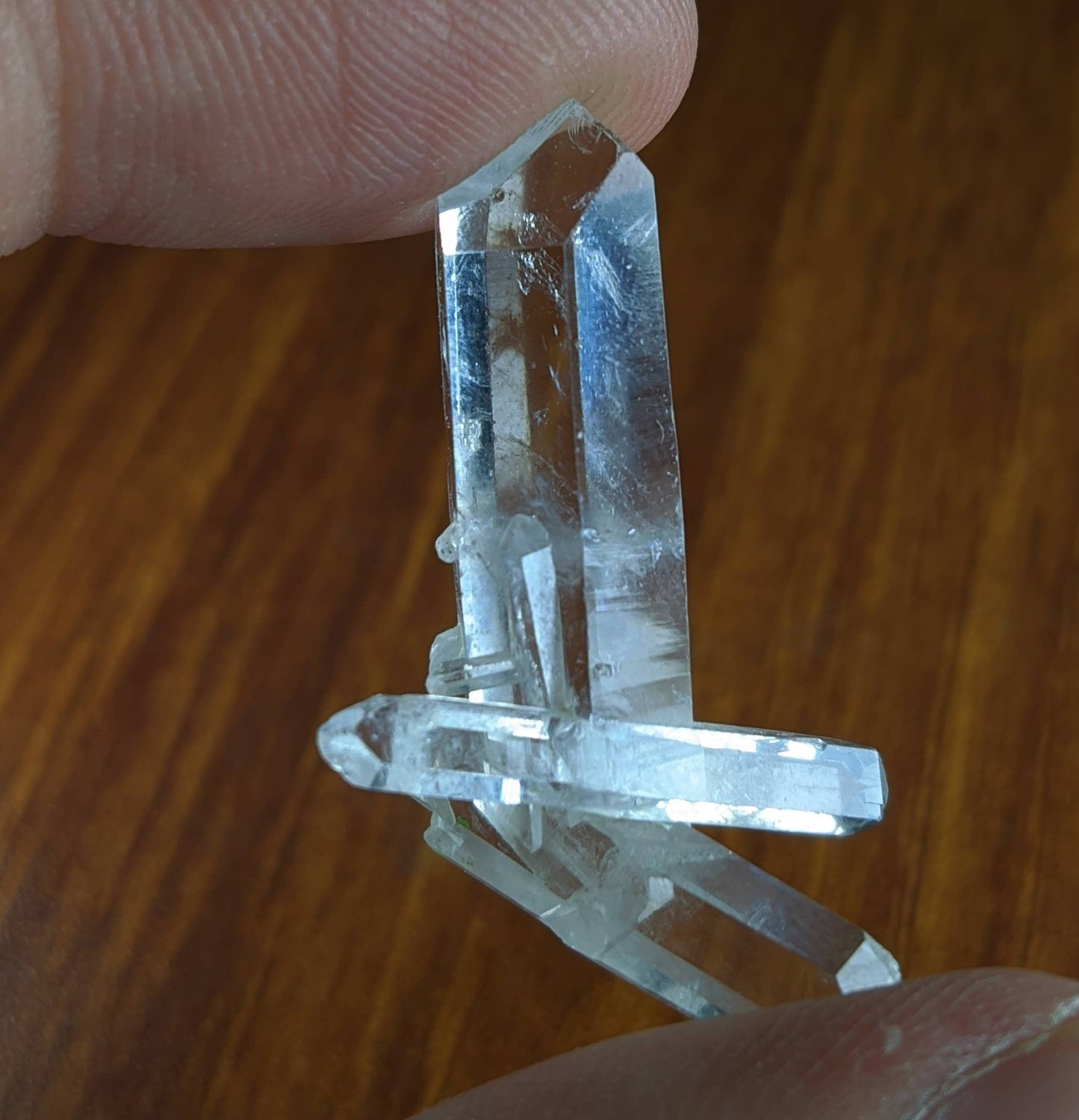 ARSAA GEMS AND MINERALSNatural fine quality beautiful 5.6 grams clear double terminated quartz crystal from Balochistan Pakistan - Premium  from ARSAA GEMS AND MINERALS - Just $20.00! Shop now at ARSAA GEMS AND MINERALS