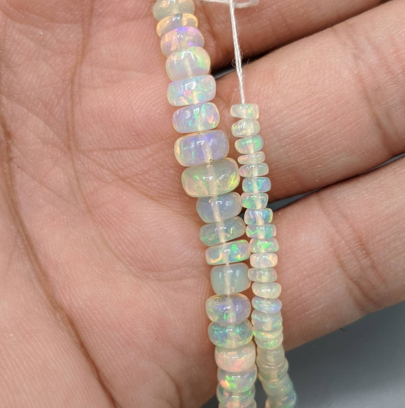 ARSAA GEMS AND MINERALSFine quality aesthetic opal beads strand, weight 9.7 grams from Ethiopia - Premium  from ARSAA GEMS AND MINERALS - Just $80.00! Shop now at ARSAA GEMS AND MINERALS
