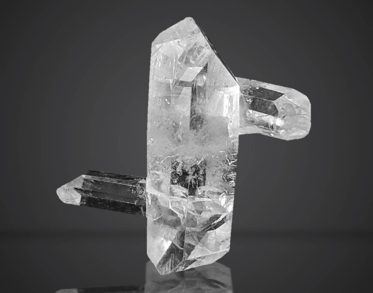 ARSAA GEMS AND MINERALSNatural fine quality beautiful 6.1 grams clear terminated quartz cluster from Balochistan Pakistan - Premium  from ARSAA GEMS AND MINERALS - Just $20.00! Shop now at ARSAA GEMS AND MINERALS
