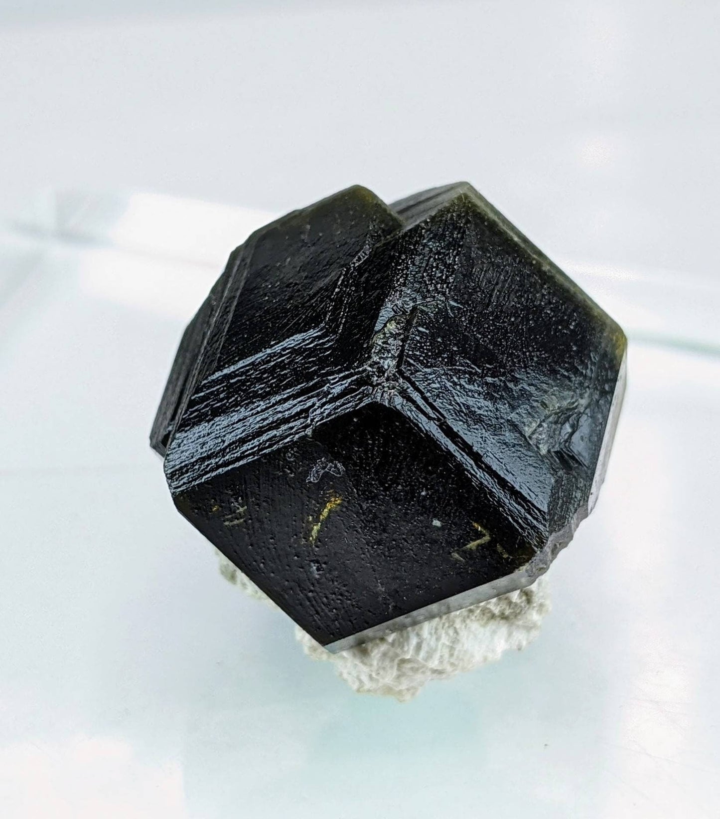 ARSAA GEMS AND MINERALSOn matrix andradite garnet crystal from Pakistan, 18.9 grams - Premium  from ARSAA GEMS AND MINERALS - Just $45.00! Shop now at ARSAA GEMS AND MINERALS