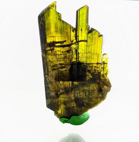 ARSAA GEMS AND MINERALSNatural aesthetic Beautiful 6.3 grams clear perfectly terminated epidote crystal - Premium  from ARSAA GEMS AND MINERALS - Just $30.00! Shop now at ARSAA GEMS AND MINERALS