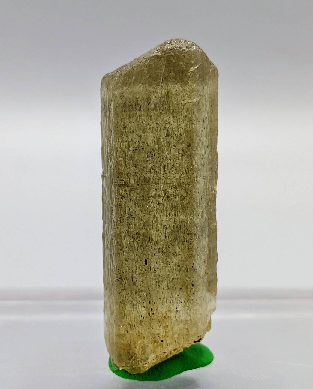 ARSAA GEMS AND MINERALSNatural fine quality beautiful 17.4 grams green scapolite crystal - Premium  from ARSAA GEMS AND MINERALS - Just $30.00! Shop now at ARSAA GEMS AND MINERALS