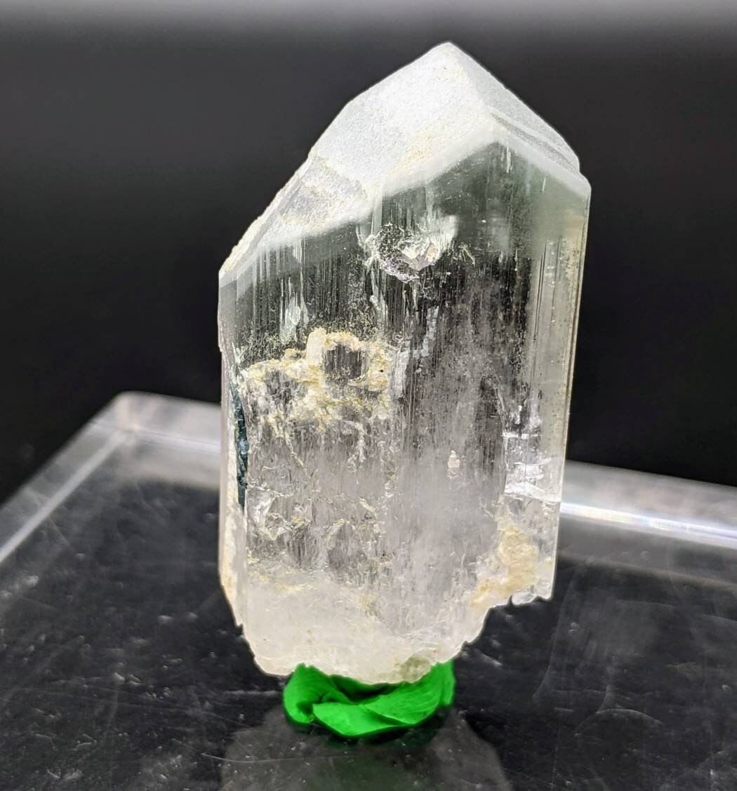 ARSAA GEMS AND MINERALSBicolor Spodumene var kunzite clear gem quality lustrous crystal from Afghanistan, 25.3 grams - Premium  from ARSAA GEMS AND MINERALS - Just $150.00! Shop now at ARSAA GEMS AND MINERALS
