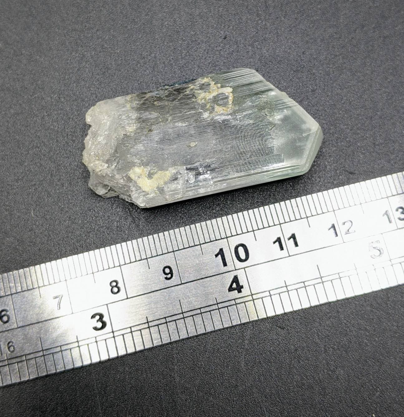 ARSAA GEMS AND MINERALSBicolor Spodumene var kunzite clear gem quality lustrous crystal from Afghanistan, 25.3 grams - Premium  from ARSAA GEMS AND MINERALS - Just $150.00! Shop now at ARSAA GEMS AND MINERALS