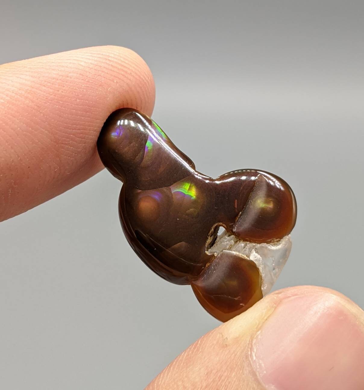 ARSAA GEMS AND MINERALSBeautiful 13 carat High grade fire agate cabochon from United States - Premium  from ARSAA GEMS AND MINERALS - Just $25.00! Shop now at ARSAA GEMS AND MINERALS