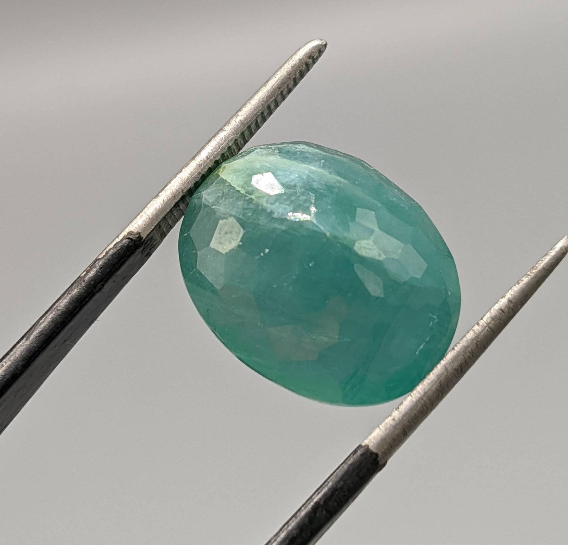 ARSAA GEMS AND MINERALSTop Quality beautiful natural 11 carats faceted oval shape grandidierite gem - Premium  from ARSAA GEMS AND MINERALS - Just $30.00! Shop now at ARSAA GEMS AND MINERALS