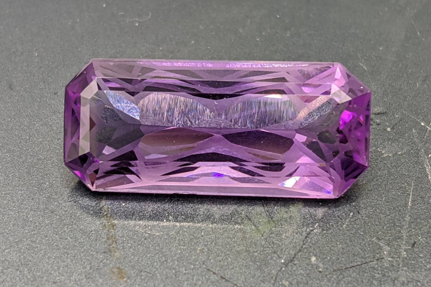 ARSAA GEMS AND MINERALSNatural fine quality beautiful 15.5 carats purple color AAA clarity faceted amethyst gem - Premium  from ARSAA GEMS AND MINERALS - Just $30.00! Shop now at ARSAA GEMS AND MINERALS
