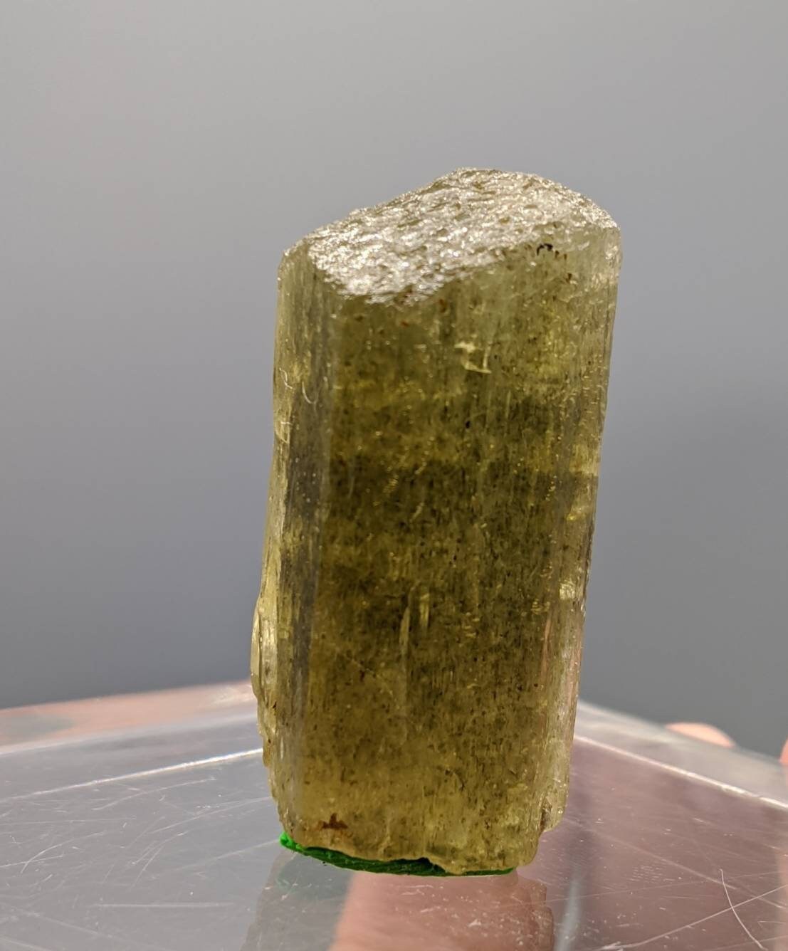 ARSAA GEMS AND MINERALSNatural fine quality beautiful 17 grams green scapolite crystal - Premium  from ARSAA GEMS AND MINERALS - Just $40.00! Shop now at ARSAA GEMS AND MINERALS