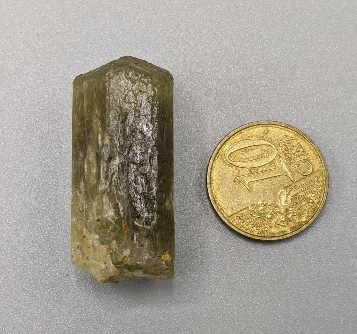 ARSAA GEMS AND MINERALSNatural fine quality beautiful 17 grams green scapolite crystal - Premium  from ARSAA GEMS AND MINERALS - Just $40.00! Shop now at ARSAA GEMS AND MINERALS