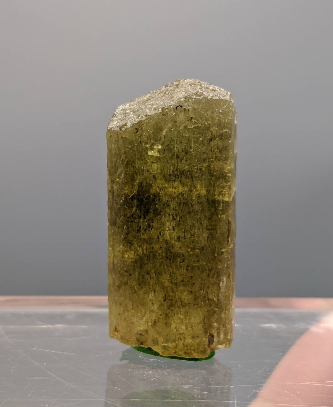 ARSAA GEMS AND MINERALSNatural fine quality beautiful 17 grams green scapolite crystal - Premium  from ARSAA GEMS AND MINERALS - Just $40.00! Shop now at ARSAA GEMS AND MINERALS