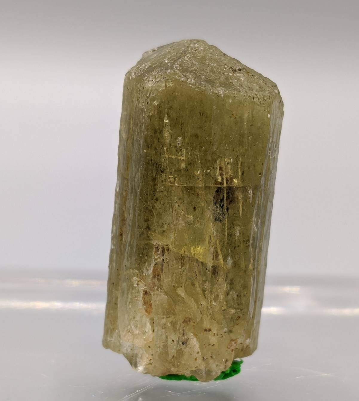 ARSAA GEMS AND MINERALSNatural fine quality beautiful 17 grams green scapolite crystal - Premium  from ARSAA GEMS AND MINERALS - Just $40.00! Shop now at ARSAA GEMS AND MINERALS