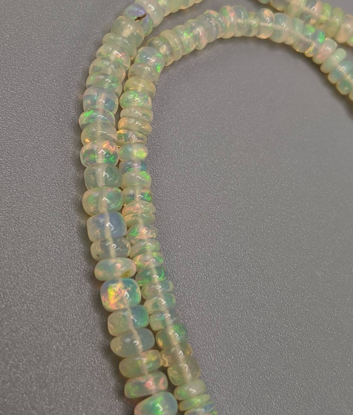 ARSAA GEMS AND MINERALSFine quality aesthetic opal beads strand, weight 9.7 grams from Ethiopia - Premium  from ARSAA GEMS AND MINERALS - Just $80.00! Shop now at ARSAA GEMS AND MINERALS