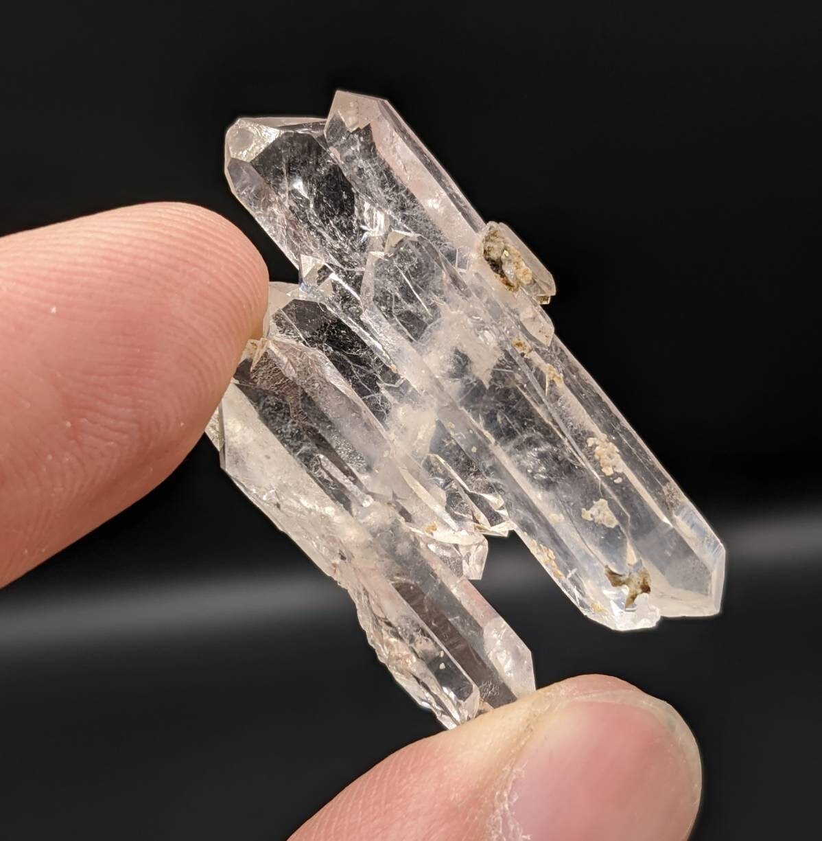 ARSAA GEMS AND MINERALSNatural fine quality beautiful 7 grams step formation Faden Quartz crystal - Premium  from ARSAA GEMS AND MINERALS - Just $20.00! Shop now at ARSAA GEMS AND MINERALS