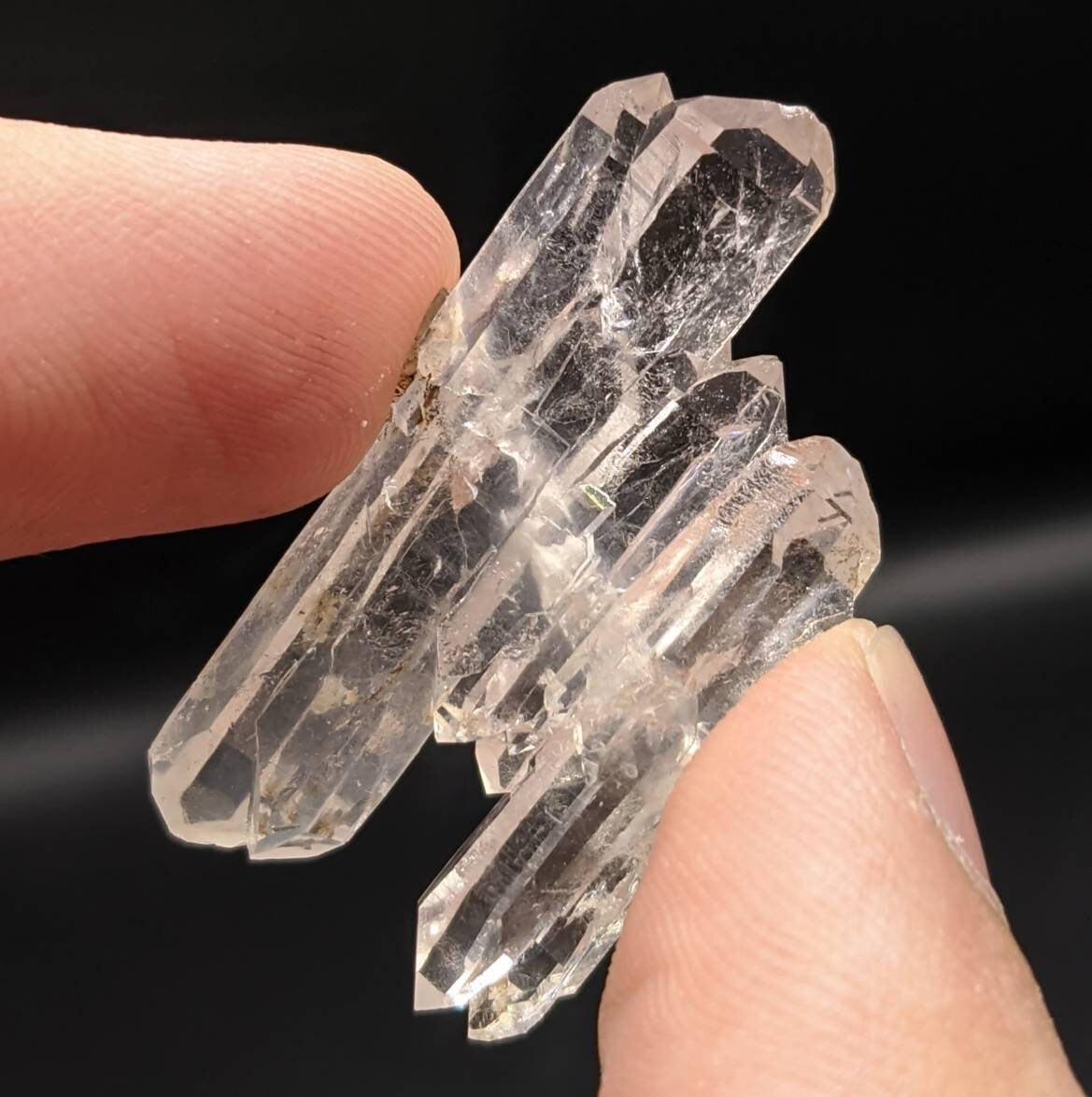 ARSAA GEMS AND MINERALSNatural fine quality beautiful 7 grams step formation Faden Quartz crystal - Premium  from ARSAA GEMS AND MINERALS - Just $20.00! Shop now at ARSAA GEMS AND MINERALS