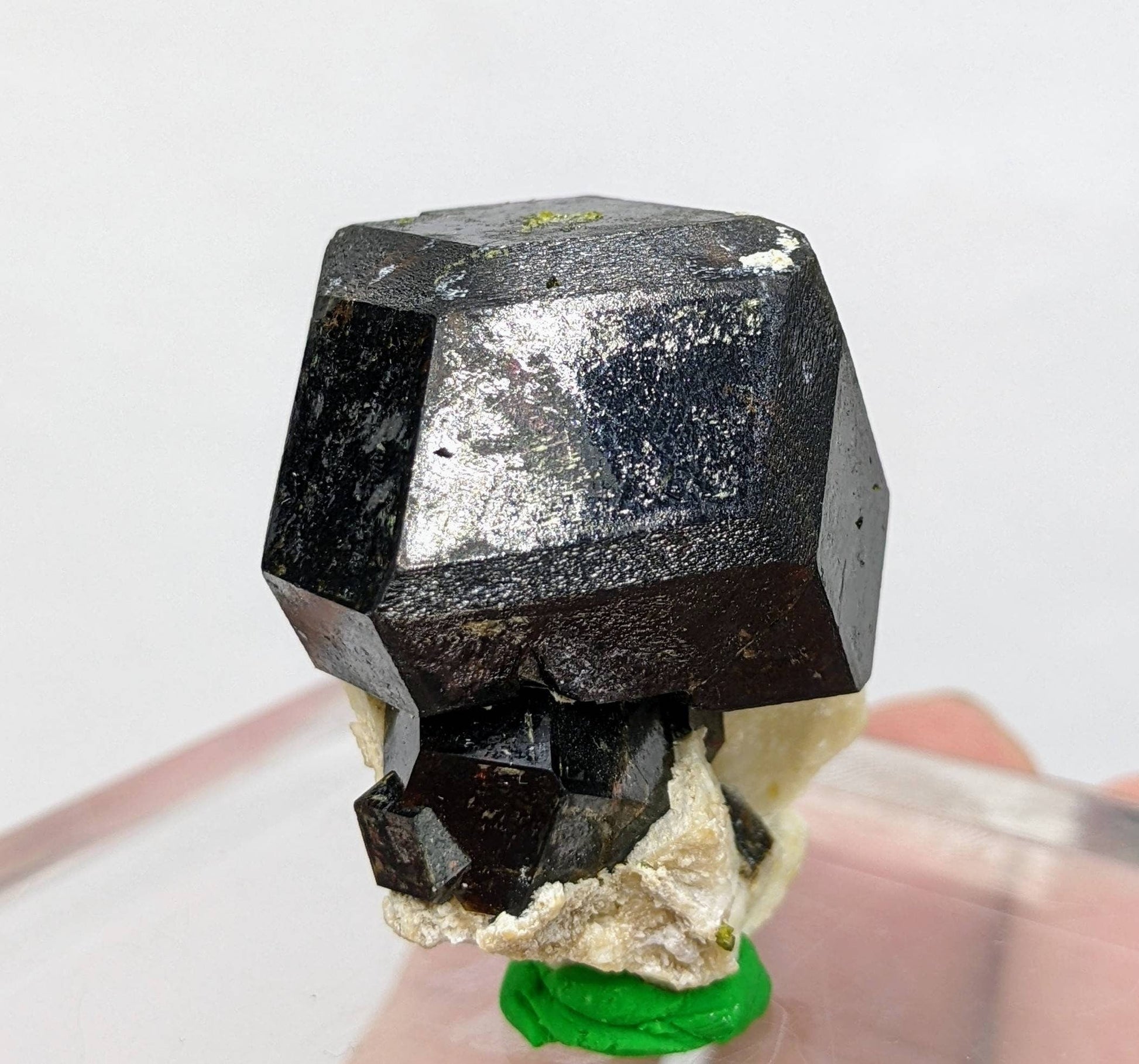 ARSAA GEMS AND MINERALSOn matrix andradite garnet crystal from Pakistan, 37.3 grams - Premium  from ARSAA GEMS AND MINERALS - Just $60.00! Shop now at ARSAA GEMS AND MINERALS