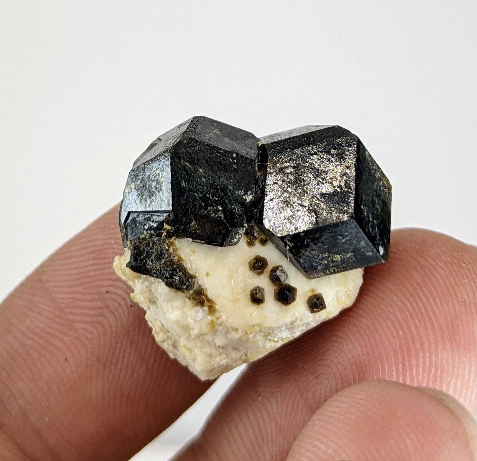 ARSAA GEMS AND MINERALSOn matrix andradite garnet crystal from Pakistan, 6.5 grams - Premium  from ARSAA GEMS AND MINERALS - Just $35.00! Shop now at ARSAA GEMS AND MINERALS