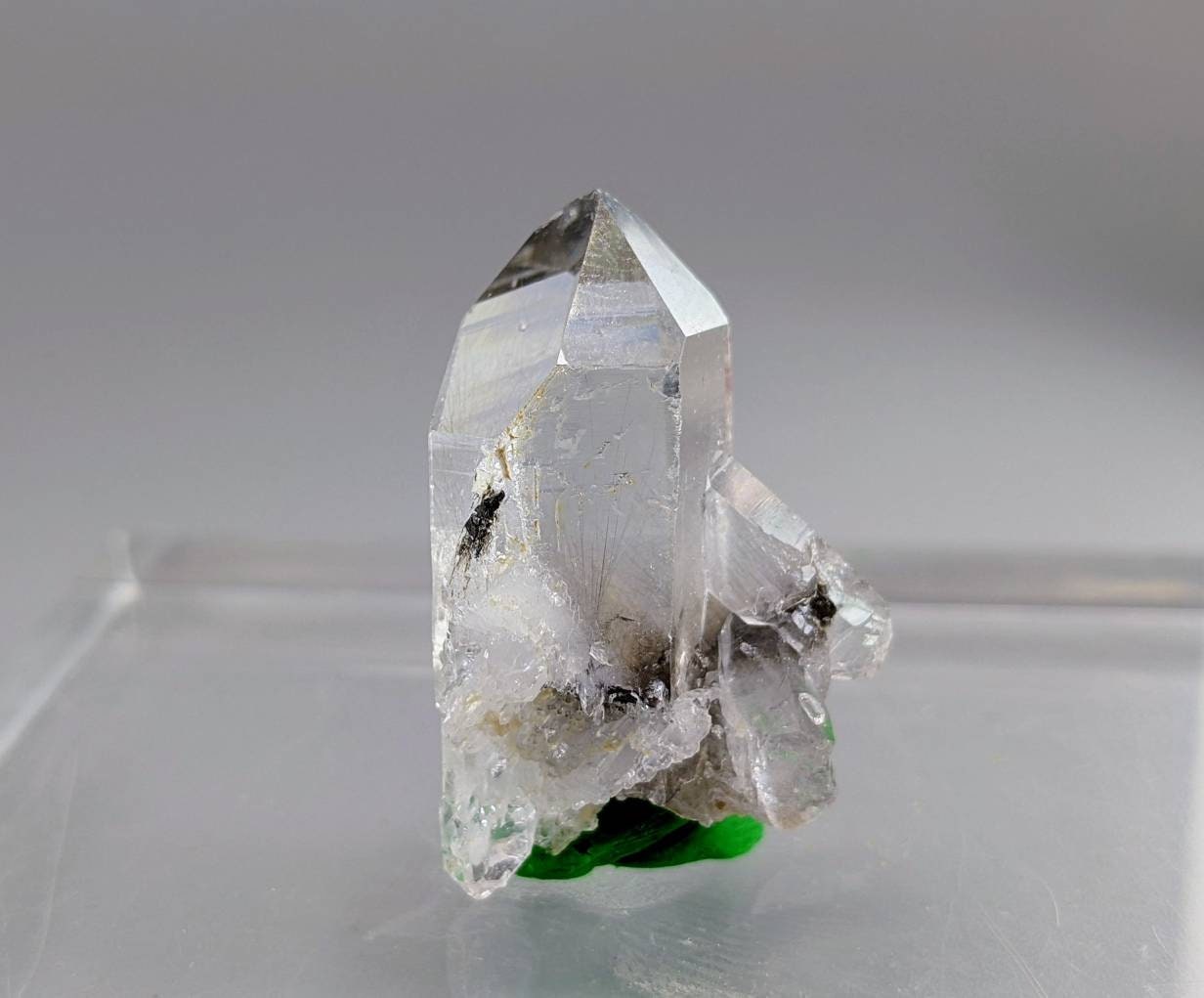 ARSAA GEMS AND MINERALSNatural fine quality beautiful 5.8 grams clear brookite included quartz crystal from Baluchistan Pakistan - Premium  from ARSAA GEMS AND MINERALS - Just $20.00! Shop now at ARSAA GEMS AND MINERALS