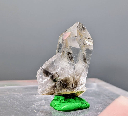 ARSAA GEMS AND MINERALSNatural fine quality beautiful 5.8 grams clear brookite included quartz crystal from Baluchistan Pakistan - Premium  from ARSAA GEMS AND MINERALS - Just $20.00! Shop now at ARSAA GEMS AND MINERALS