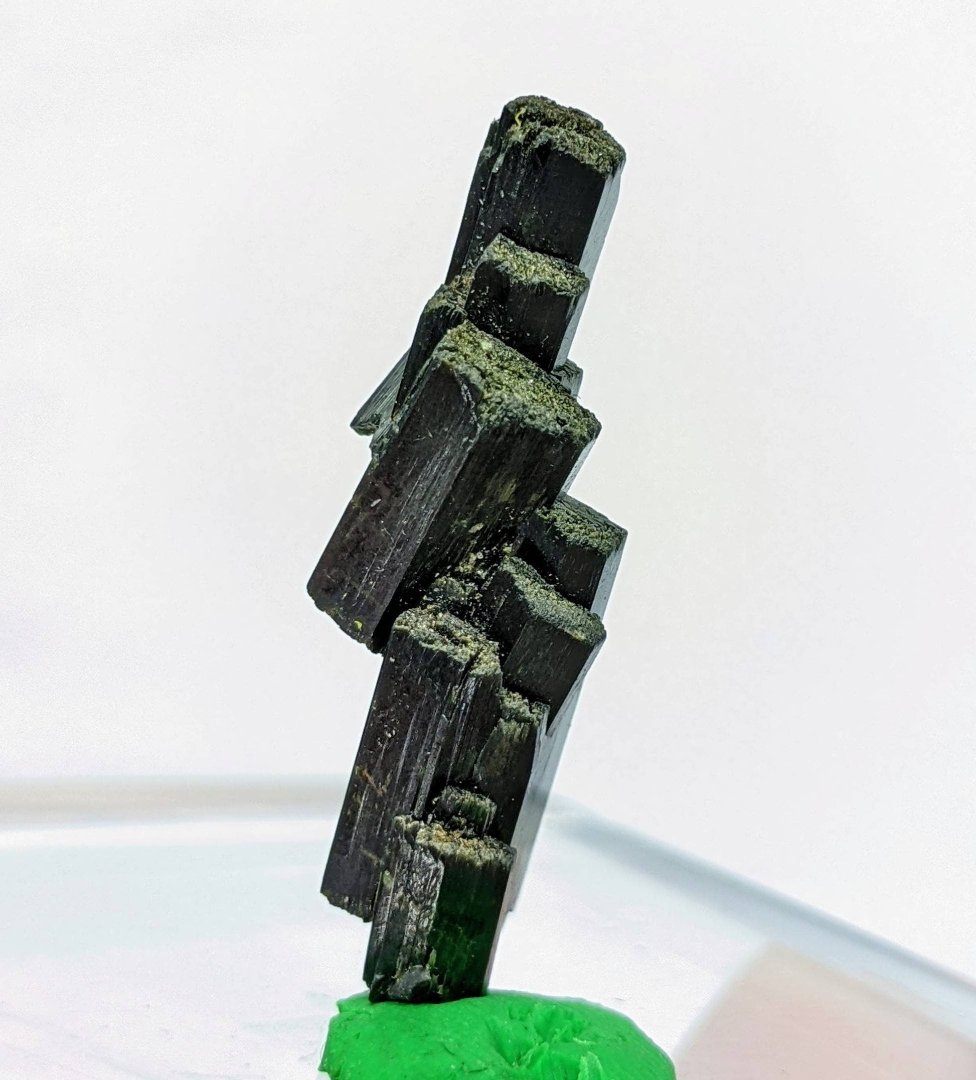 ARSAA GEMS AND MINERALSNatural aesthetic step formation terminated aegirine crystal from Pakistan, weight: 4 grams - Premium  from ARSAA GEMS AND MINERALS - Just $45.00! Shop now at ARSAA GEMS AND MINERALS