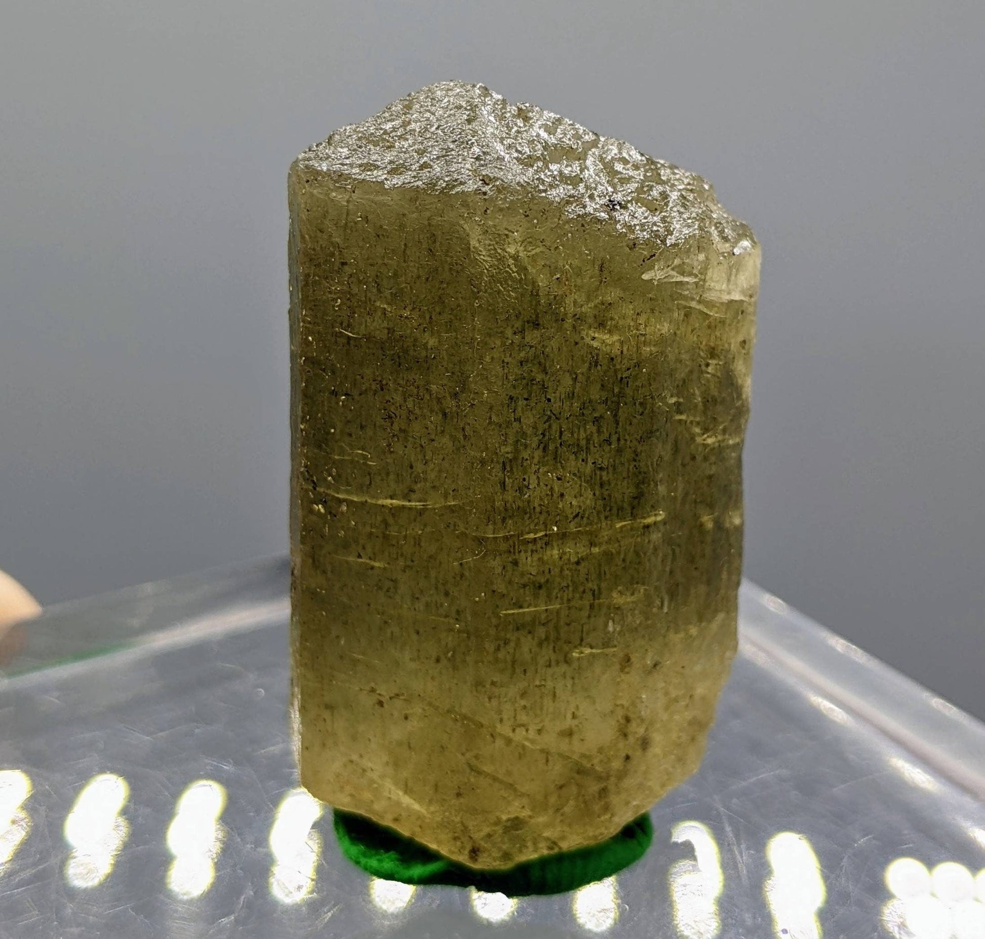 ARSAA GEMS AND MINERALSNatural fine quality beautiful 32.8 grams green scapolite crystal - Premium  from ARSAA GEMS AND MINERALS - Just $35.00! Shop now at ARSAA GEMS AND MINERALS