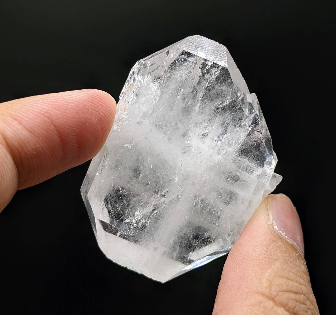 ARSAA GEMS AND MINERALSAn aesthetic beautiful 36.2 grams clear terminated Faden Quartz crystal from Baluchistan Pakistan - Premium  from ARSAA GEMS AND MINERALS - Just $40.00! Shop now at ARSAA GEMS AND MINERALS