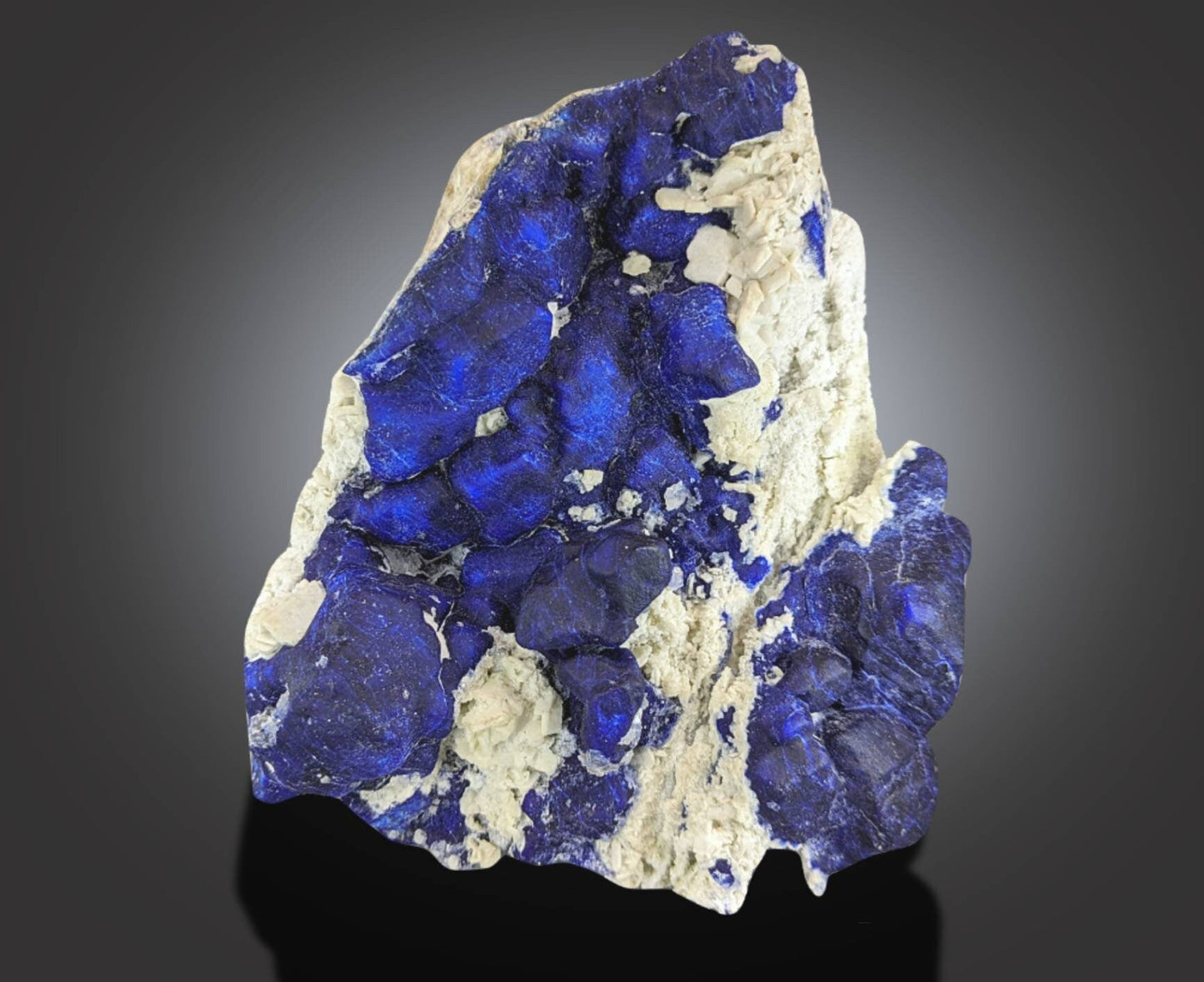 ARSAA GEMS AND MINERALSHauyne var. lazurite and White Gonnardite. A very aesthetic specimen from Afghanistan - Premium  from ARSAA GEMS AND MINERALS - Just $800.00! Shop now at ARSAA GEMS AND MINERALS