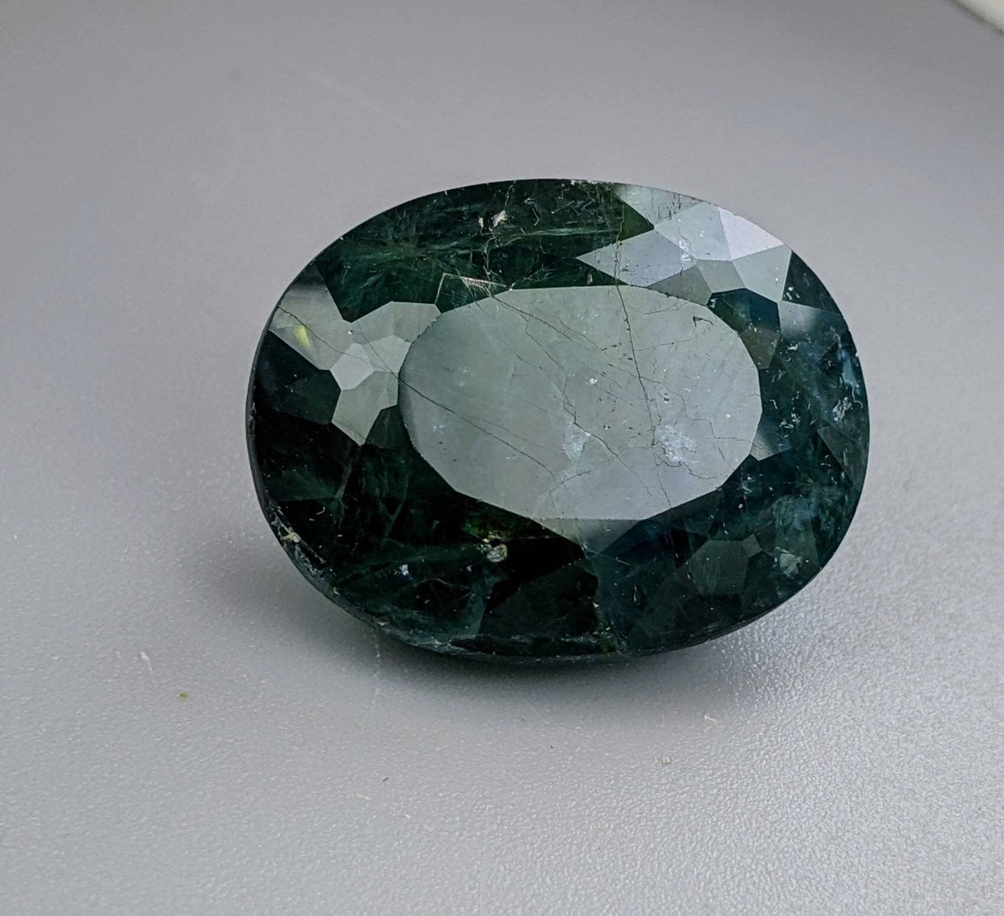 ARSAA GEMS AND MINERALSTop Quality beautiful natural 34 carats faceted oval shape grandidierite gem - Premium  from ARSAA GEMS AND MINERALS - Just $100.00! Shop now at ARSAA GEMS AND MINERALS