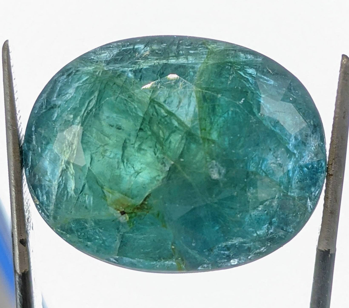 ARSAA GEMS AND MINERALSTop Quality beautiful natural 34 carats faceted oval shape grandidierite gem - Premium  from ARSAA GEMS AND MINERALS - Just $100.00! Shop now at ARSAA GEMS AND MINERALS