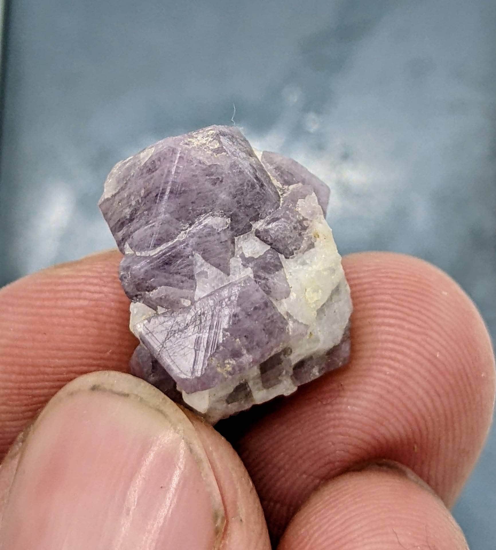 ARSAA GEMS AND MINERALSLight purple Thumbnail size spinel crystal from Afghanistan, 4.7 grams - Premium  from ARSAA GEMS AND MINERALS - Just $20.00! Shop now at ARSAA GEMS AND MINERALS