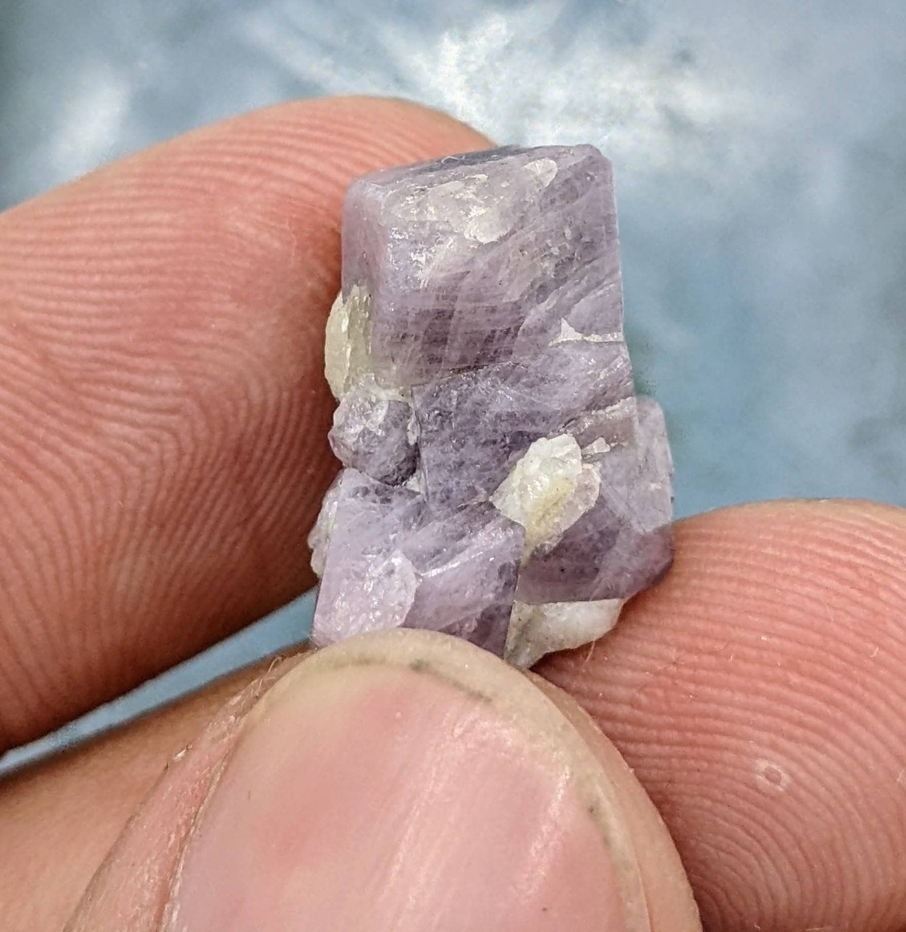 ARSAA GEMS AND MINERALSLight purple Thumbnail size spinel crystal from Afghanistan, 4.7 grams - Premium  from ARSAA GEMS AND MINERALS - Just $20.00! Shop now at ARSAA GEMS AND MINERALS